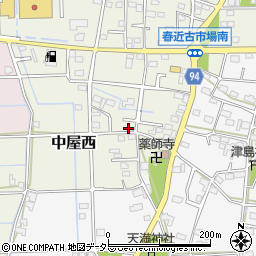 岐阜県岐阜市春近古市場南184周辺の地図