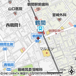 カレーハウスＣｏＣｏ壱番屋小田急鶴間駅前店周辺の地図