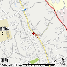 神奈川県横浜市保土ケ谷区上菅田町661-1周辺の地図