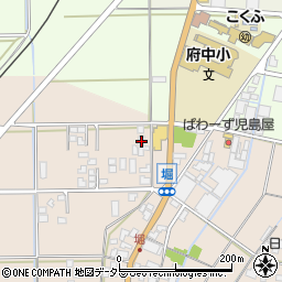 兵庫県豊岡市日高町堀992-2周辺の地図