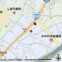 長野県飯田市中村27周辺の地図