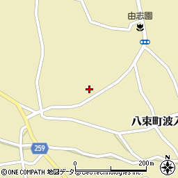 島根県松江市八束町波入1277周辺の地図