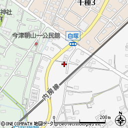 千葉県市原市白塚606周辺の地図