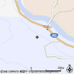 兵庫県豊岡市但東町畑山703周辺の地図