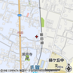 長野県飯田市松尾代田1540周辺の地図