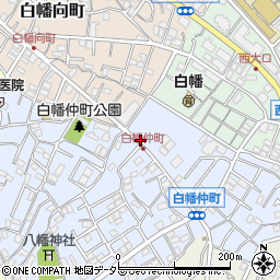 リパーク横浜白幡仲町駐車場周辺の地図