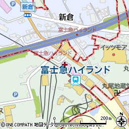 和dinning 富士いち周辺の地図