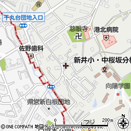 神奈川県横浜市保土ケ谷区新井町477周辺の地図