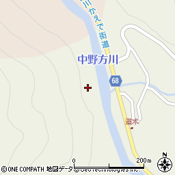 中野方川周辺の地図