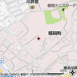 神奈川県横浜市旭区都岡町周辺の地図