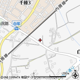 千葉県市原市白塚221周辺の地図