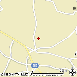 島根県松江市八束町波入1304周辺の地図