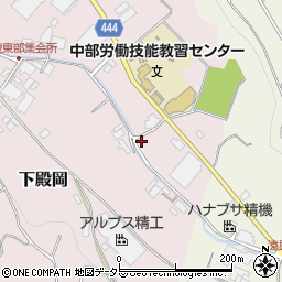 長野県飯田市下殿岡490周辺の地図