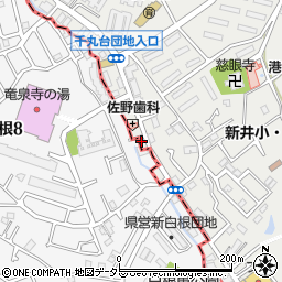 神奈川県横浜市保土ケ谷区新井町466周辺の地図