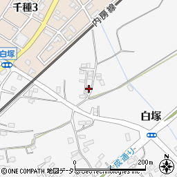 千葉県市原市白塚226周辺の地図