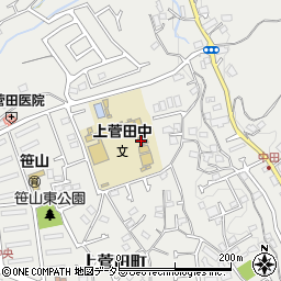 神奈川県横浜市保土ケ谷区上菅田町779周辺の地図