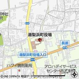 鳥取県東伯郡湯梨浜町周辺の地図