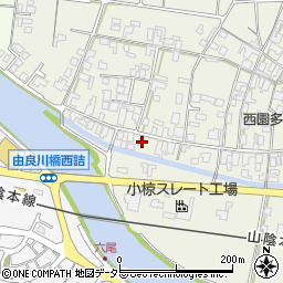 鳥取県東伯郡北栄町西園1058周辺の地図