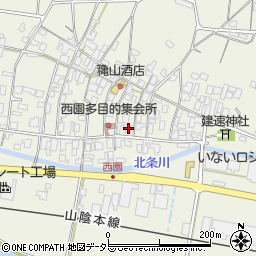 鳥取県東伯郡北栄町西園1144周辺の地図