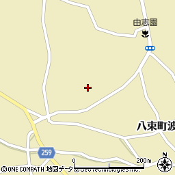 島根県松江市八束町波入1278周辺の地図