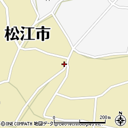 島根県松江市八束町波入1080周辺の地図