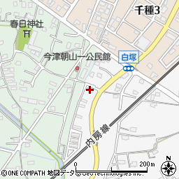 千葉県市原市白塚609周辺の地図