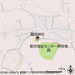 国坂神社周辺の地図