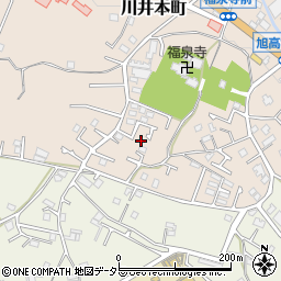 神奈川県横浜市旭区川井本町95-35周辺の地図