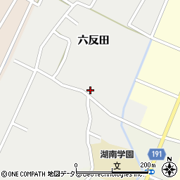 鳥取県鳥取市六反田16周辺の地図