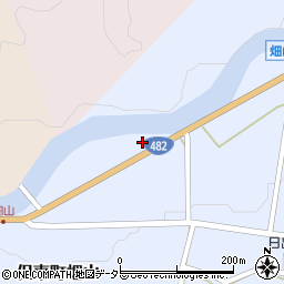 兵庫県豊岡市但東町畑山382周辺の地図