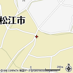 島根県松江市八束町波入1042周辺の地図