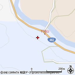 兵庫県豊岡市但東町畑山704周辺の地図
