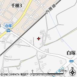 千葉県市原市白塚223周辺の地図