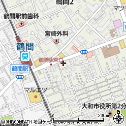 有限会社鶴間金物店周辺の地図