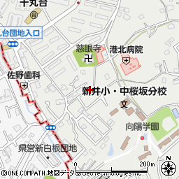 神奈川県横浜市保土ケ谷区新井町481周辺の地図