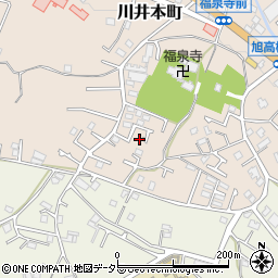 神奈川県横浜市旭区川井本町95-34周辺の地図