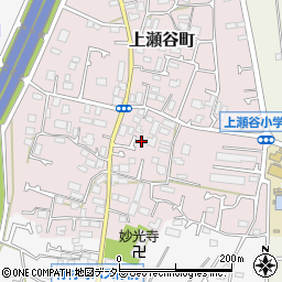 神奈川県横浜市瀬谷区上瀬谷町16-18周辺の地図