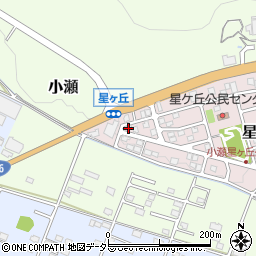 岐阜県関市星ケ丘22-5周辺の地図