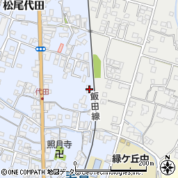 長野県飯田市松尾代田1558周辺の地図