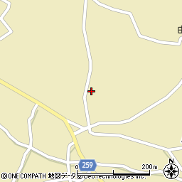 島根県松江市八束町波入1328周辺の地図