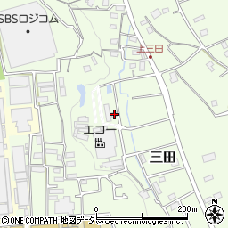 神奈川県厚木市三田2999周辺の地図