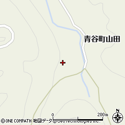 鳥取県鳥取市青谷町山田203周辺の地図