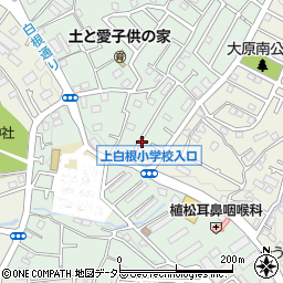 神奈川県横浜市旭区上白根2丁目1周辺の地図