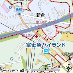バーミヤン 富士急ハイランド駅前店周辺の地図