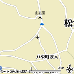 島根県松江市八束町波入1238周辺の地図
