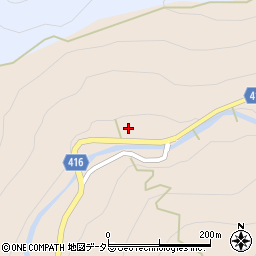 山梨県南巨摩郡身延町根子372周辺の地図