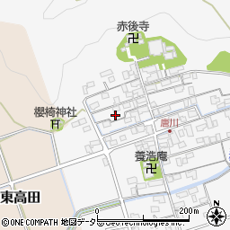滋賀県長浜市高月町唐川365周辺の地図