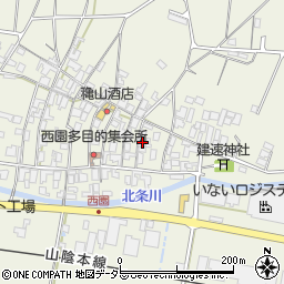 鳥取県東伯郡北栄町西園1137周辺の地図