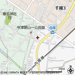 千葉県市原市白塚203周辺の地図