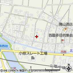 鳥取県東伯郡北栄町西園1069周辺の地図